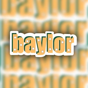 Baylor Stickers