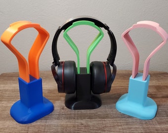 Universal Omega Headphone Stand | Desktop | Office Decor | Minimalist Design | Stream Accessory | Gamer Gift | Choose your own colors!!