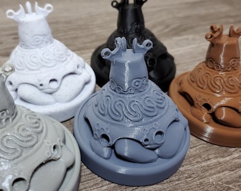 Legend of Zelda Breath of the Wild Decayed Guardian Statue | Amiibo NFC Tag | Gamer Gifts | Nintendo Switch Accessories | 3D Printed