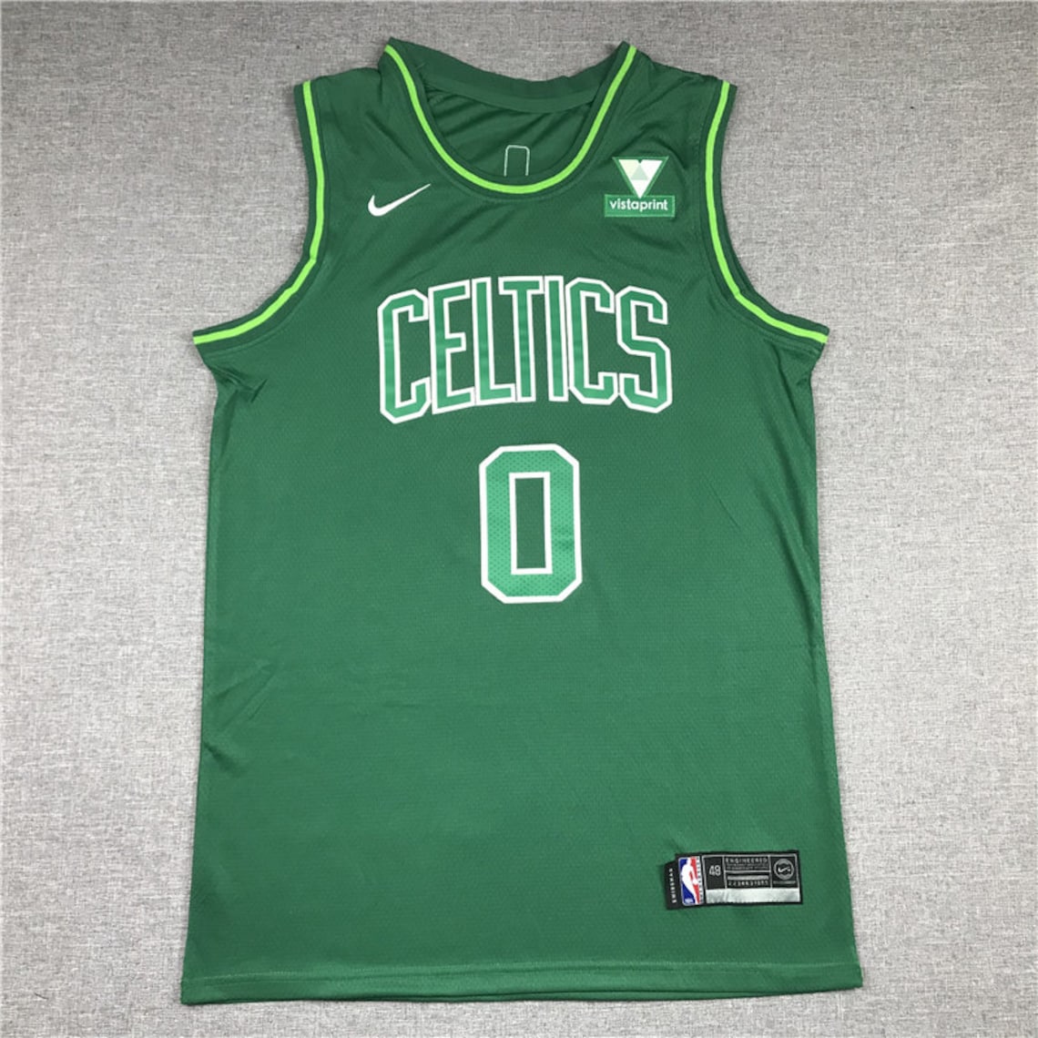Men's Boston Celtics 0 Jayson Tatum Basketball Jersey Etsy
