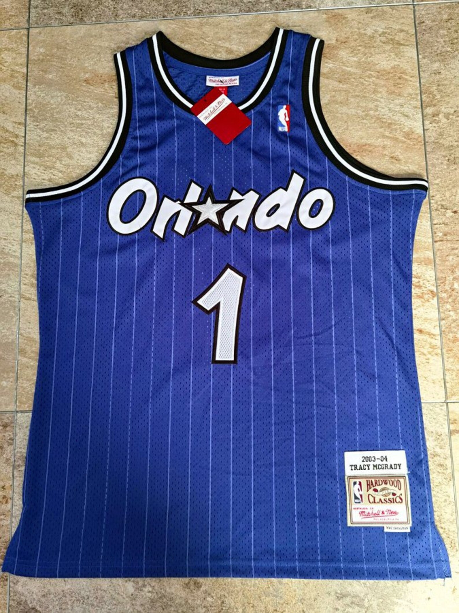 Throwback 1 Tracy McGrady Jersey Magic Stitched Etsy