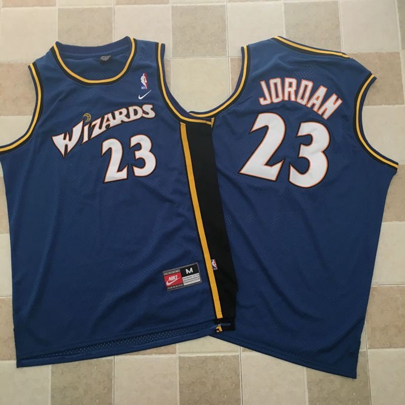 Throwback 23 Michael Jordan Jersey Washington Wizards Etsy