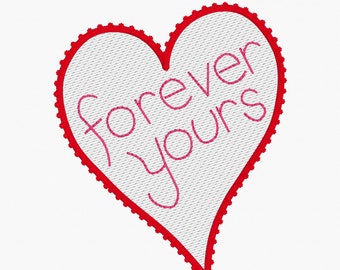 Valentine's Day Embroidery Design, Valentine's Day, Love, machine embroidery, Heart, Heart Pillow Design