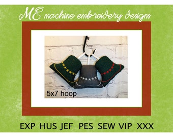 Bell Ornament ITH Embroidery Design, Christmas design, machine embroidery, Festive designs, cute design, Christmas Ornament, Tree Ornament