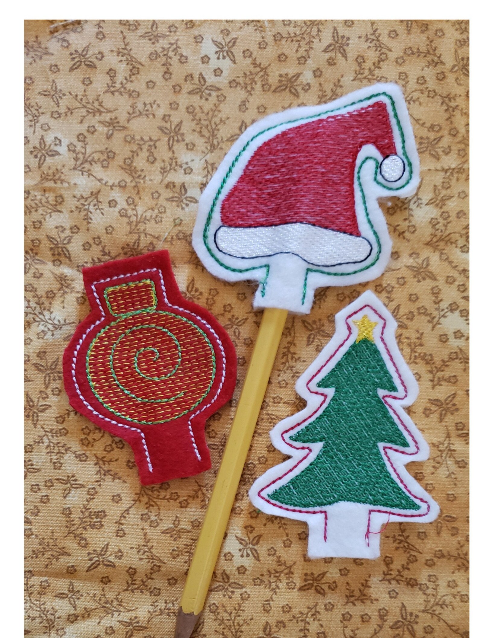 Pencil topper embroidery designs machine embroidery designs  etsy Pencil topper embroidery designs machine embroidery designs  etsy