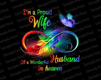 My Husband In Heaven Svg Etsy