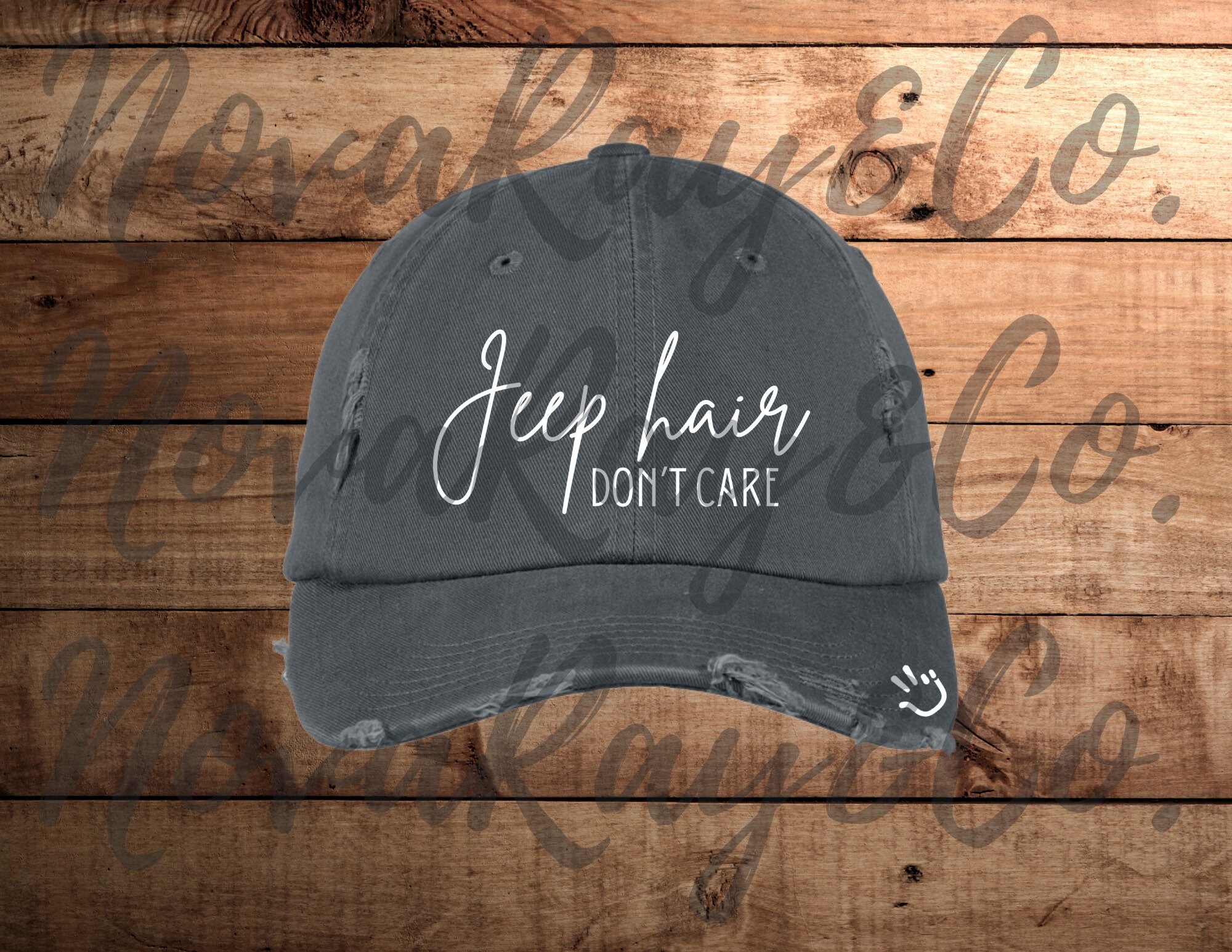 Jeep Hair Don’t Care Baseball Cap