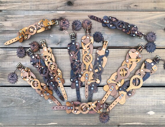 Unique Leather Bracelets Etsy Australia