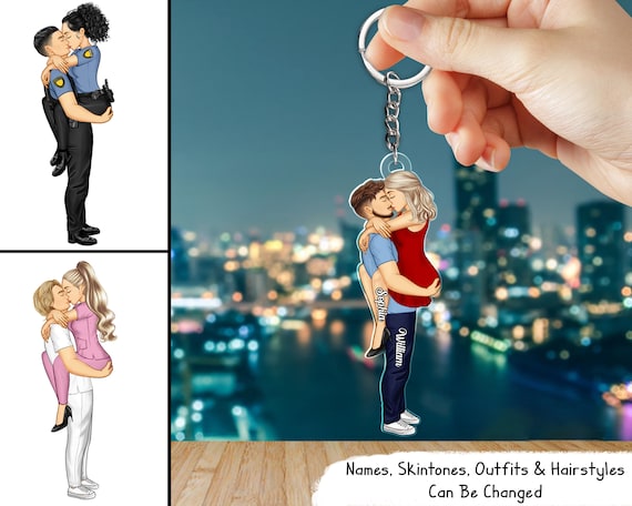 Portachiavi da uomo e da donna, regalo divertente, portachiavi divertente, regalo personalizzato per gli amanti – acquista a prezzi convenienti sul marketplace