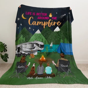 Life Is Better Around The Campfire Svg Camping Quote Svg