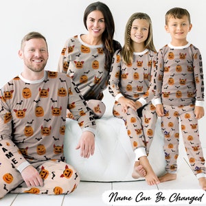JIOEEH Halloween Pajamas Adult Women Parent Outfit Printed bunting