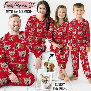 Pisexur Family Matching Christmas Pajamas Set, Christmas Pajamas for Family  couple Matching Pajamas Set Onesies Pet Dog Matching Pajamas (Baby)
