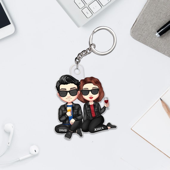 Together Since - Personalized Custom Acrylic Keychain