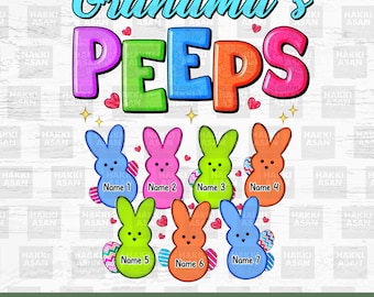 Images PNG de grand-mère, Images PNG préférées de grand-mère, Images PNG de Pâques, Pâques de grand-mère avec nom de petits-enfants, Jour de Pâques Png, Pâques rétro Png