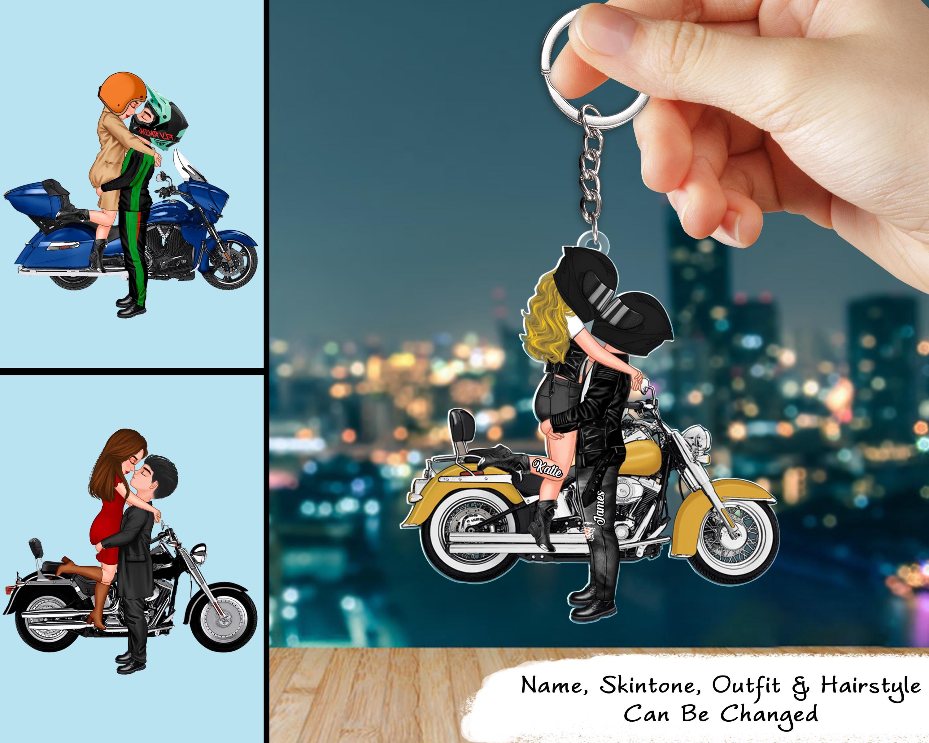 Motorcycle Keychain