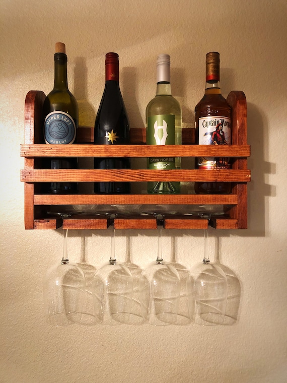 Etsy wine rack wall hotsell