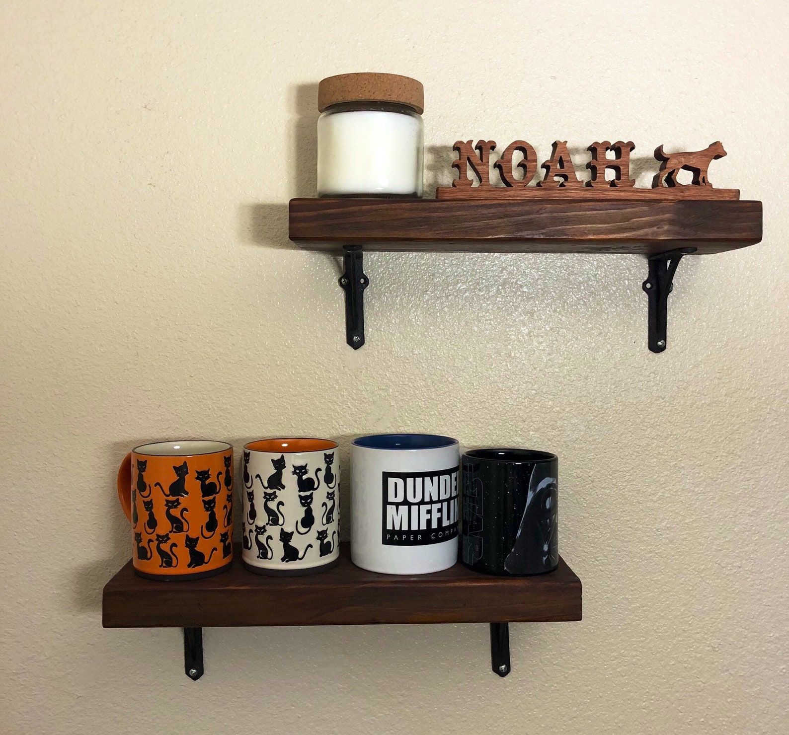 Estante flotante/estantes flotantes rústicos/ estantes | Etsy