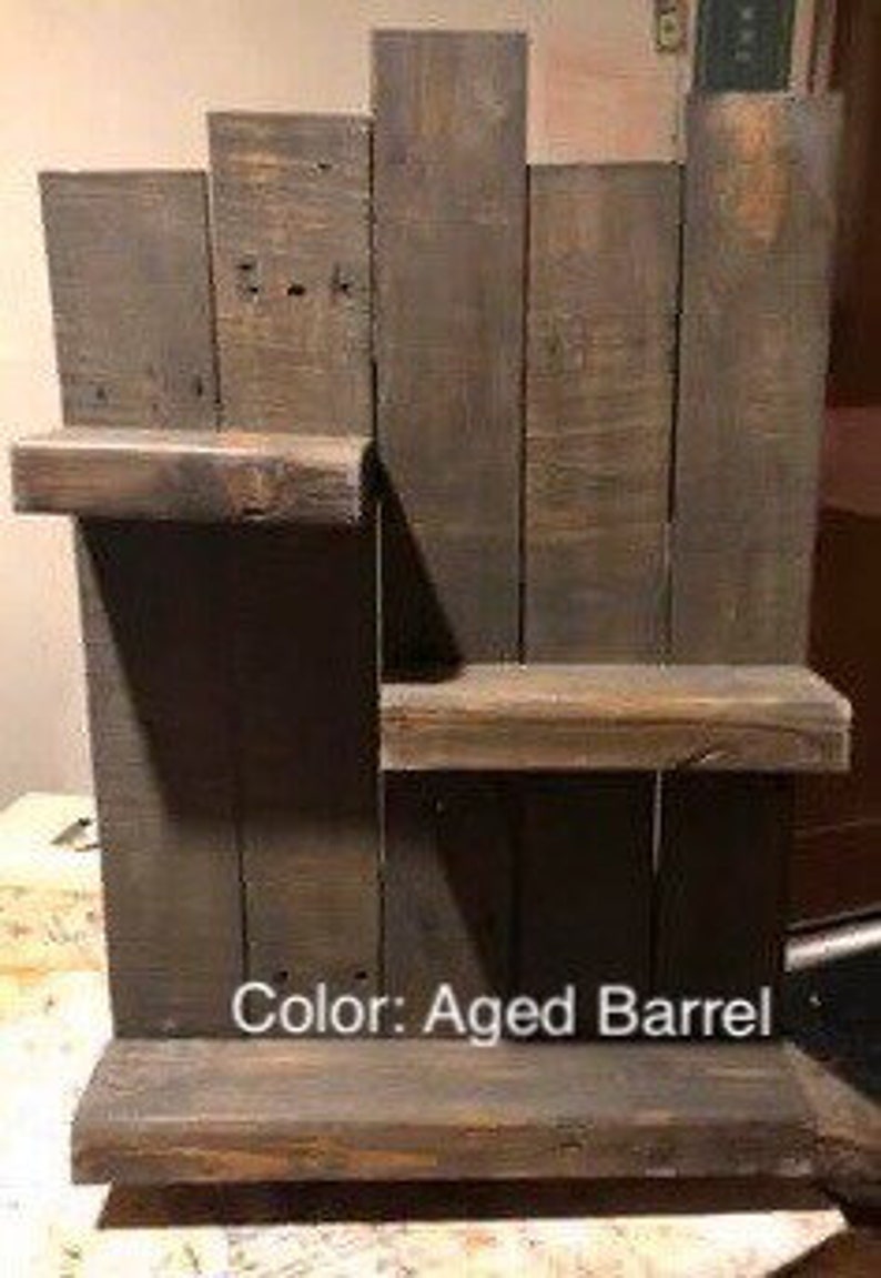 Reclaimed Wood Shelf Rustic Wooden Shelf Pallet Shelf Plank Etsy
