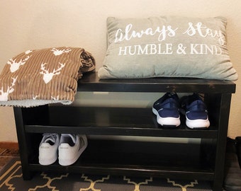 Shoe Bench with Storage| Shoe Cabinet| Entryway Bench| Storage Shoe Bench| Mother’s Day