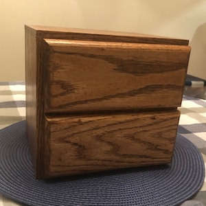 Tabletop Wood box | Countertop Chest| Countertop Storage| Pull Out Drawers| Small Drawers