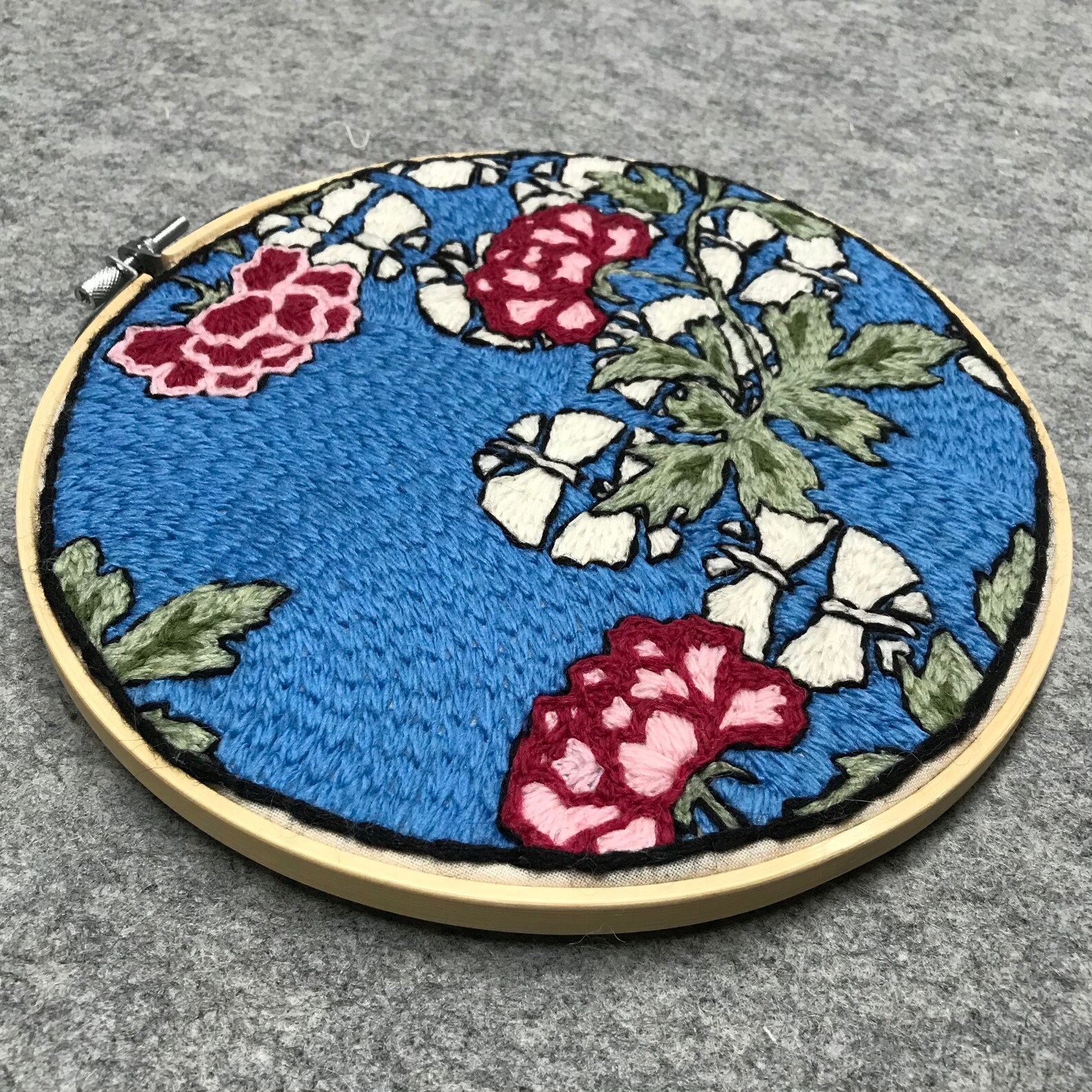 Wall art embroidery Décoration murale/broderie Etsy