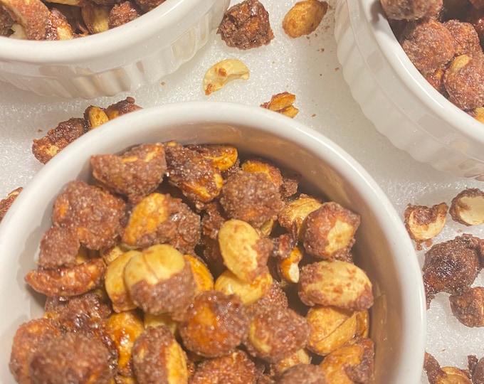 Fresh Roasted Cinnamon Glazed Peanuts