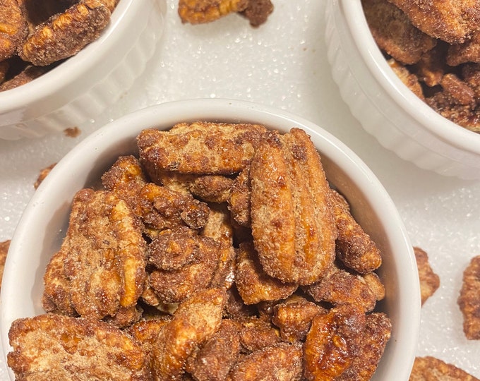 Fresh Roasted Cinnamon Glazed Pecans