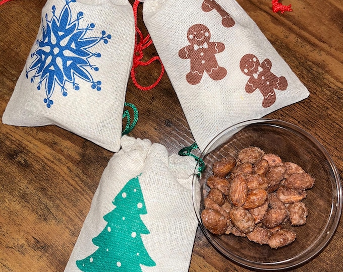 Cinnamon Glazed Nut Holiday Snack Bags