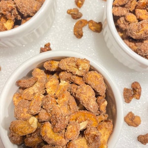 Fresh Roasted Cinnamon Glazed Cashews