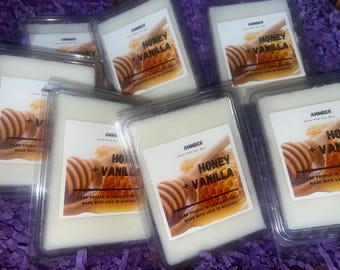 Honey Vanilla scented wax melts