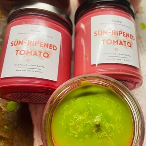 Sun Ripened Tomato single wick candles
