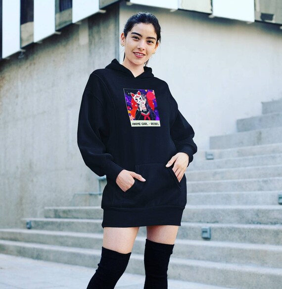 anime hoodie dress