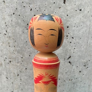 Vintage Japanese Kokeshi Wooden doll. Kokeshi doll