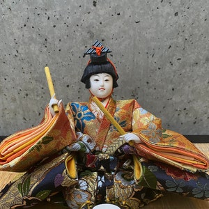 Traditional Japanese doll, Hina Ningyo, Handmade Doll, Hina doll, Vintage doll, Hina Matsuri doll