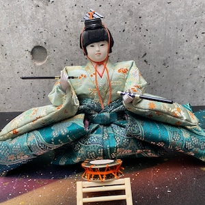 Traditional Japanese doll, Hina Ningyo, Handmade Doll, Hina doll, Vintage doll, Hina Matsuri doll