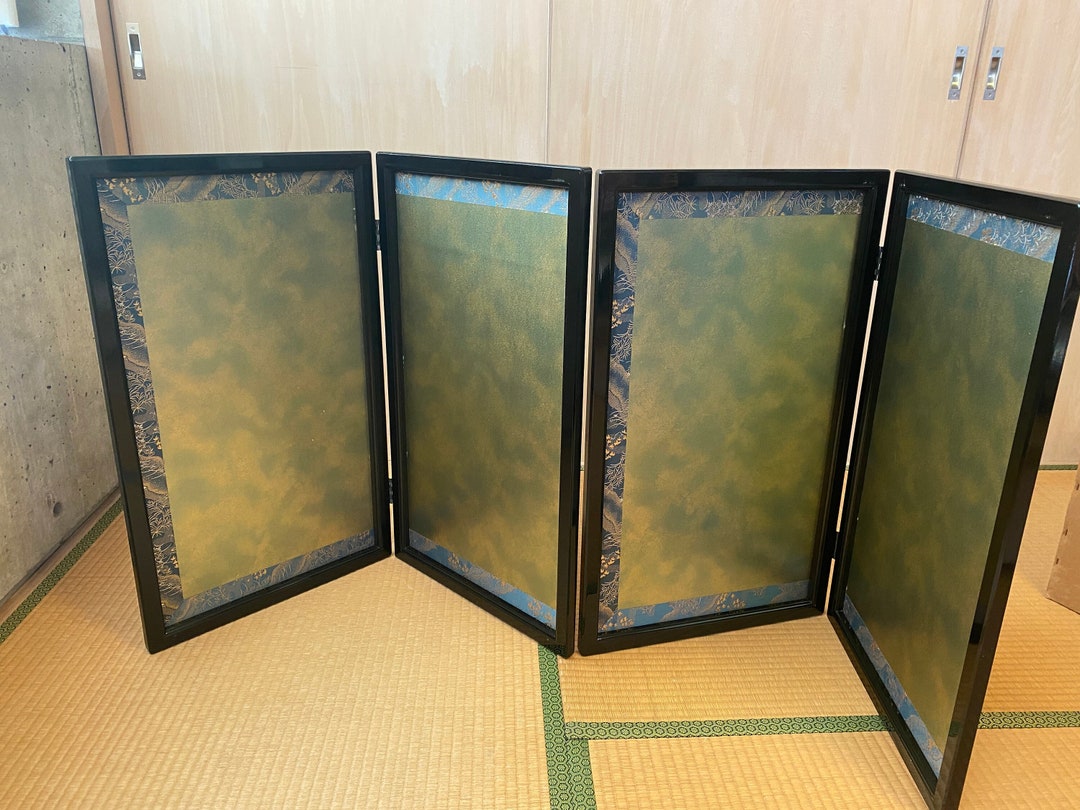 Japanese Folding Panels. Folding Screen. Etsy