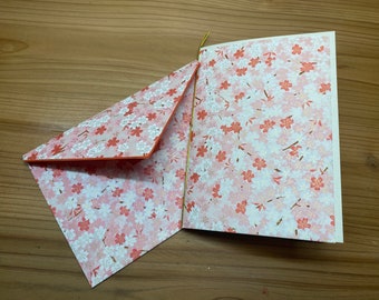 Japanese traditional washi paper letter set