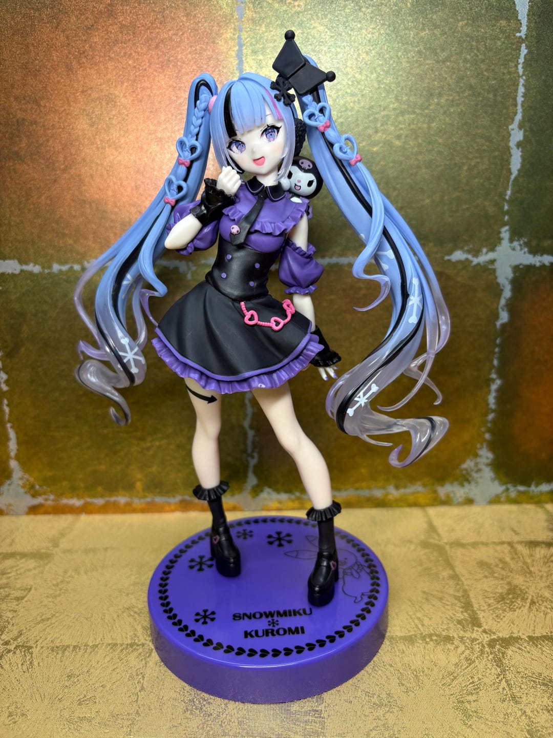 Snow Miku Kuromi Trio-try-it Figure Hatsune Miku - Etsy