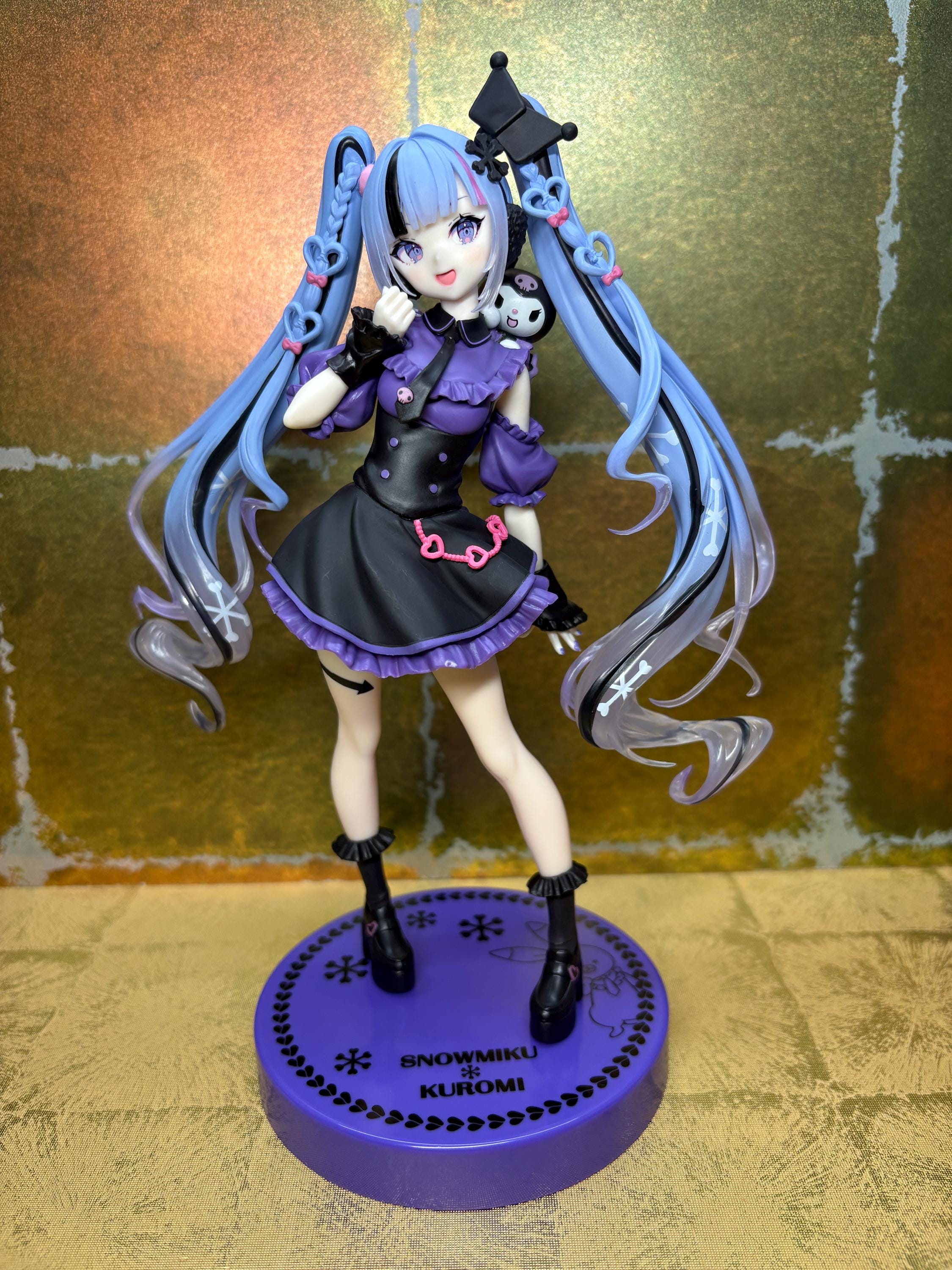 Snow Miku Kuromi Trio-try-it Figure Hatsune Miku - Etsy