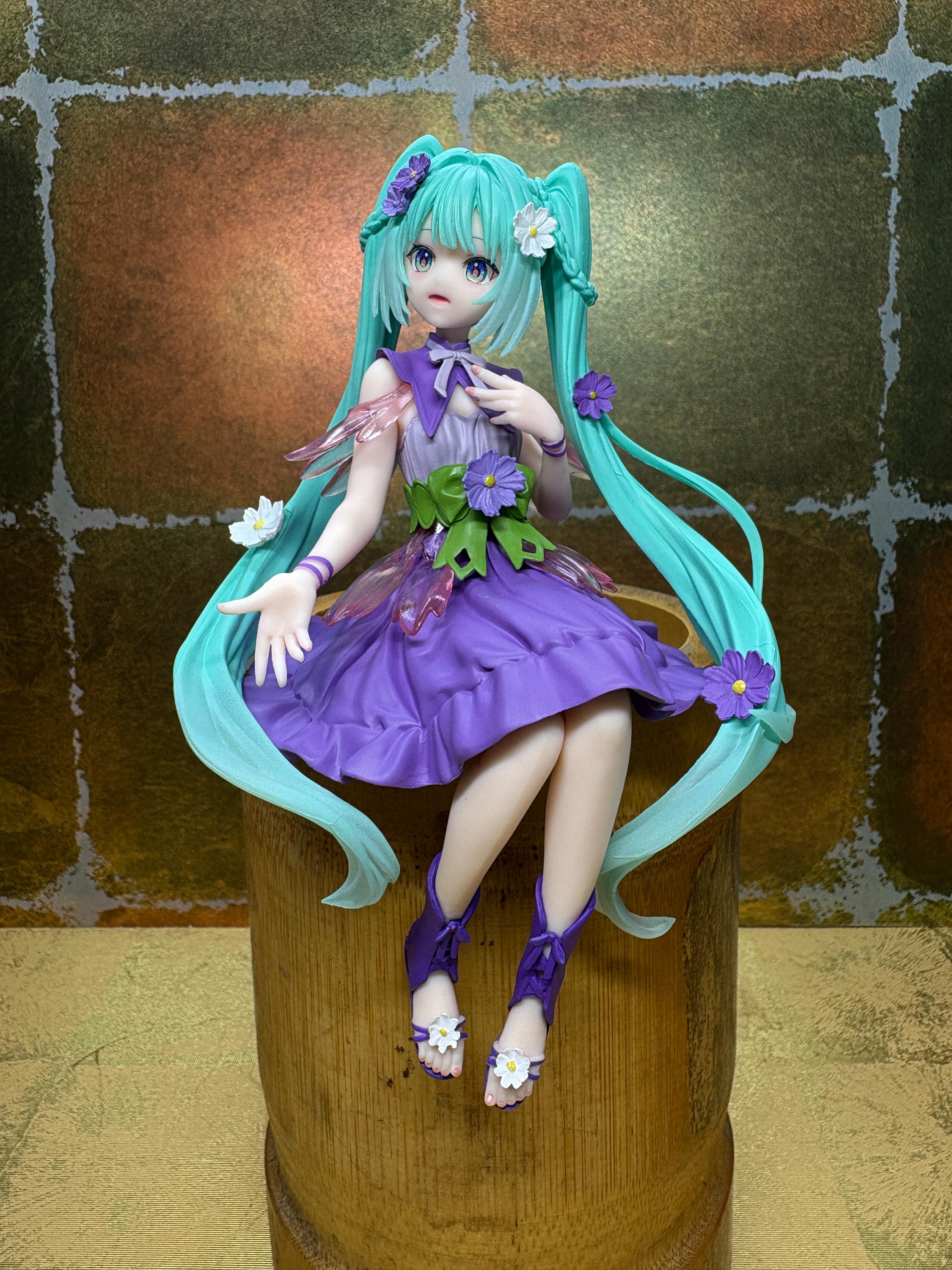 初音ミク ヌードルストッパー パープルコスモス 2025年 - Etsy 日本