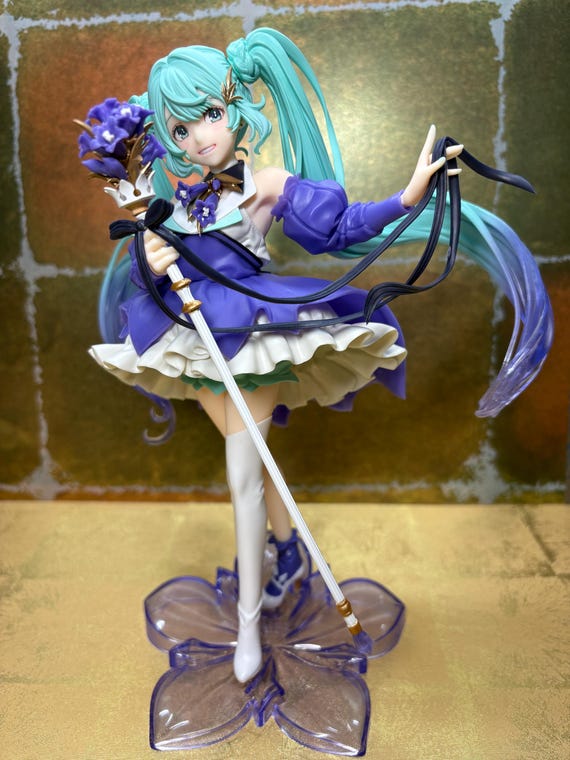 Hatsune Miku Birthday 2024 AMP＋ Figure Flower Ver. - Etsy