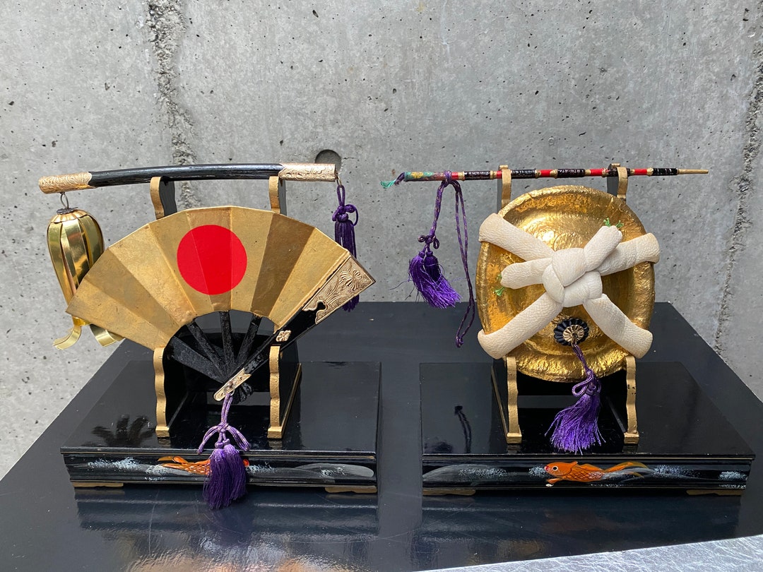 Decorative Fan and Shield. Japanese Decorations - Etsy