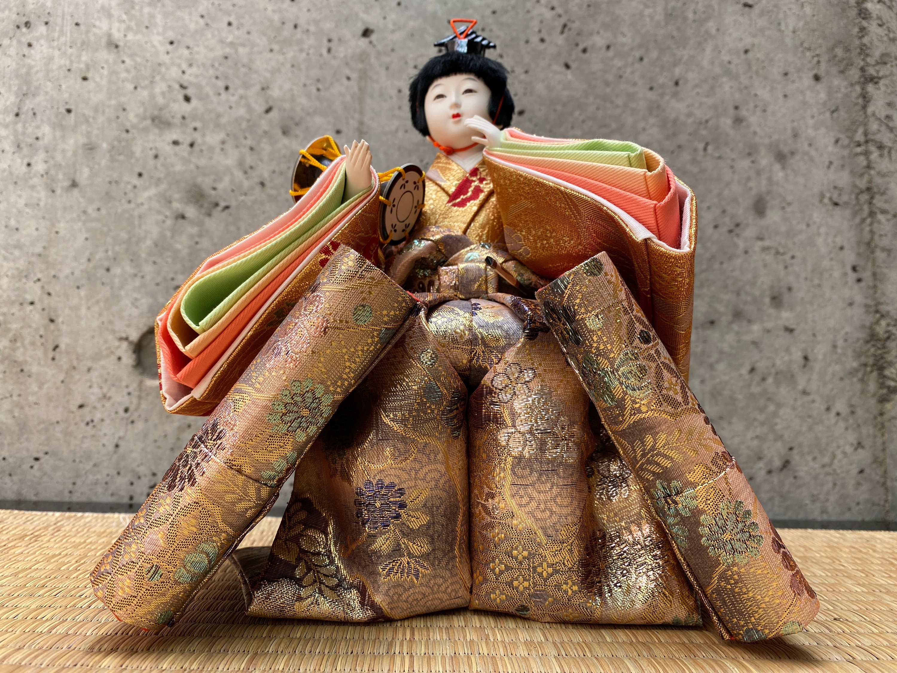 Traditional Japanese Doll, Hina Ningyo, Handmade Doll, Hina Doll