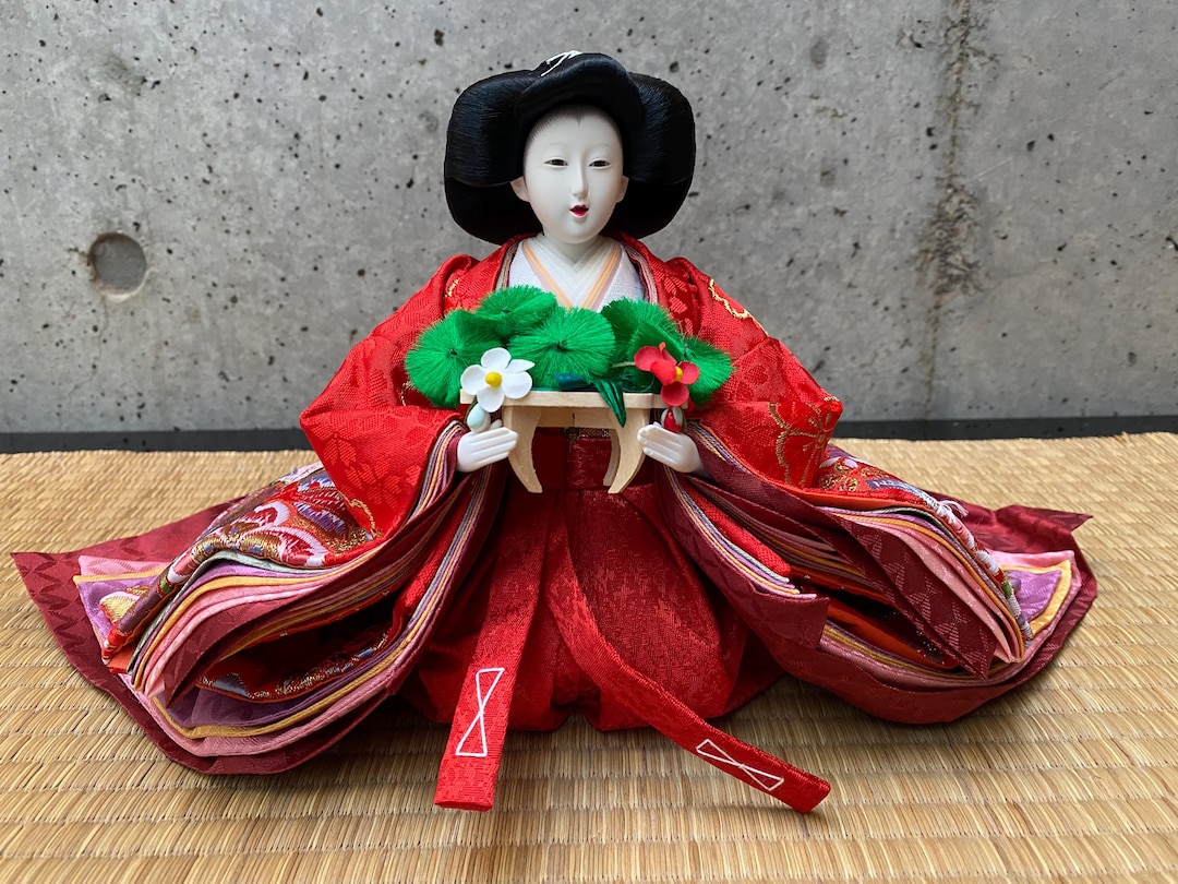 Traditional Japanese Doll, Hina Ningyo, Handmade Doll, Hina Doll ...