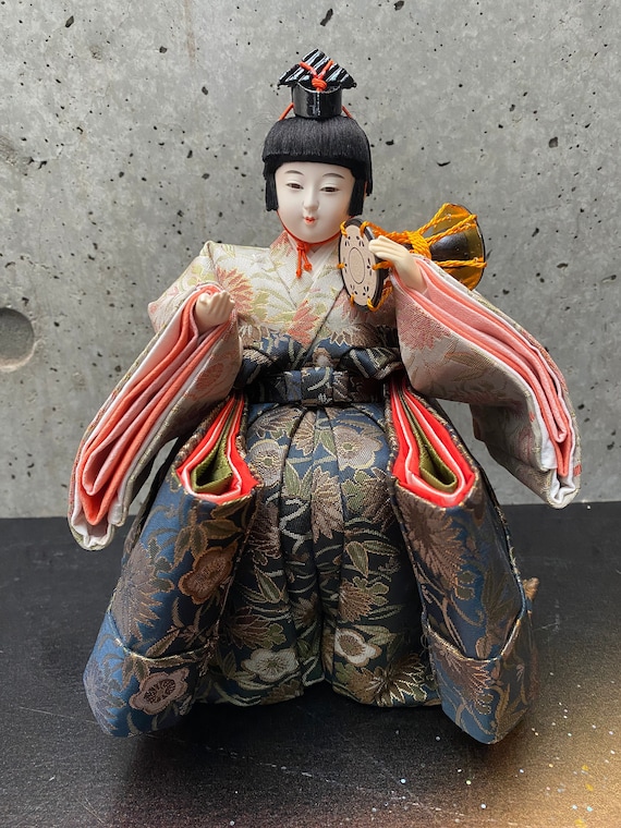 Traditional Japanese Doll, Hina Ningyo, Handmade Doll, Hina Doll