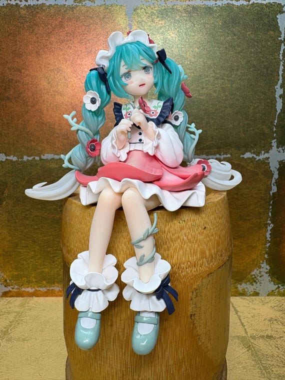初音ミクぬーどるストッパーフィギュア Flower Fairyアネモネ デザインを担当させていただいた、 【 初音ミク ぬーどるストッパー
