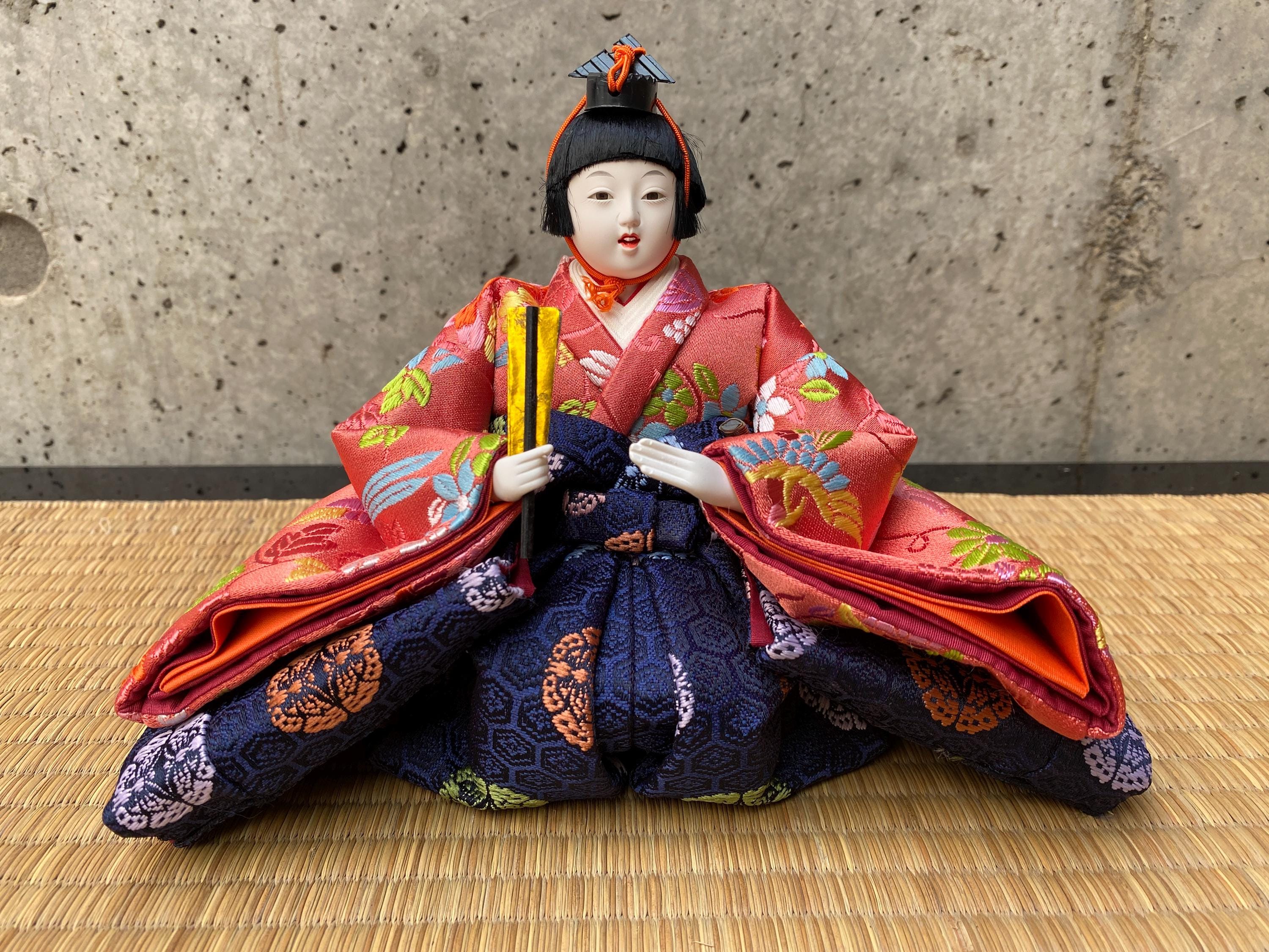 Traditional Japanese Doll, Hina Ningyo, Handmade Doll, Hina Doll