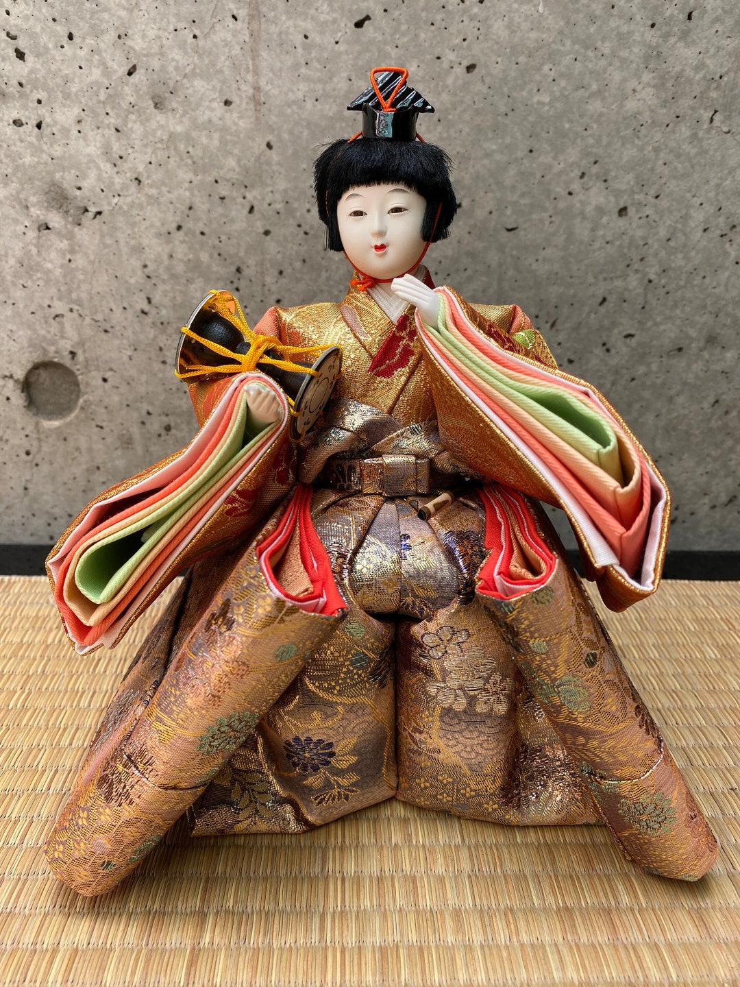 ノリタケ＊陶製 雛人形／親王揃＊Japanese Hina dolls 244-145 【美品】NORITAKE ノリタケ 雛人形 親王揃 ノリタケ