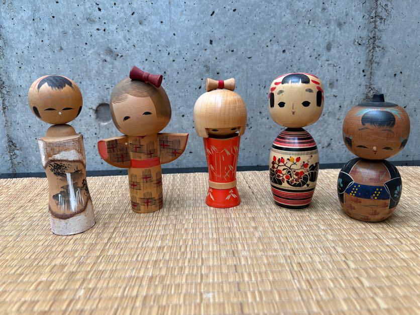 Kokeshi doll vintage - Etsy 日本