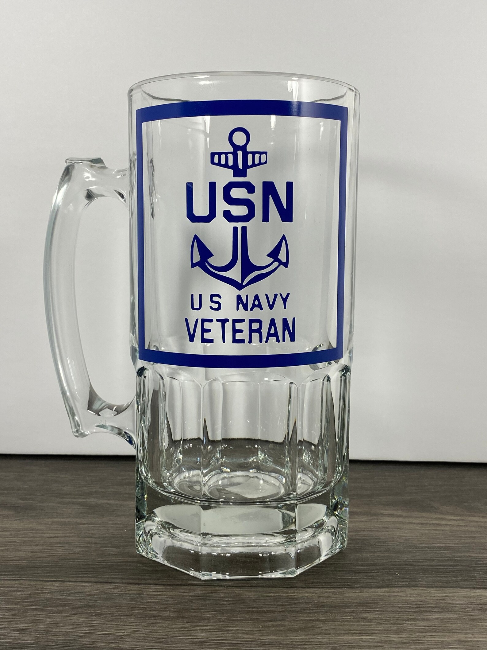 United States Navy Veteran Beer Mug Etsy